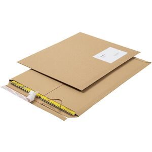 Kalender-Versandtasche, 1-wellig, Innen-LxB 740 x 530 mm, Palette mit VE 800 Stk ratioform