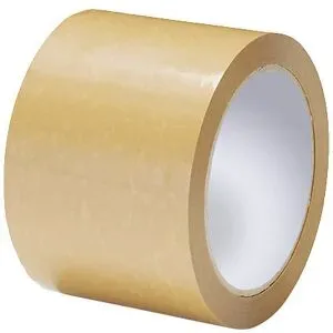 PVC-Packband Das Beste, extrabreit, VE 6 Rollen, braun, Bandbreite 75 mm ratioform