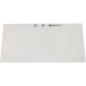 Dokumententaschen aus Papier, Transparent, VE 1000 Stk, LxB 240 x 131 mm ratioform terra