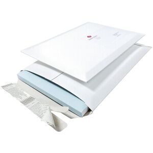Versandtaschen Printstar, weiß, VE 100 Stk, Innen-LxB 230 x 120 mm, Palette mit VE 16000 Stk ratioform