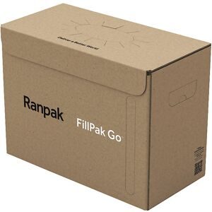 FillPak Go? Papier im Spendekarton, braun, Lauflänge 360 m, 70 g/m², ab 100 Stk ratioform terra