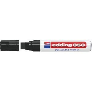 kaiserkraft Permanentmarker edding® 850, Strichstärke 5 - 16 mm, VE 5 Stk, schwarz, ab 10 VE