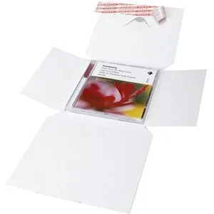 Media-Box, ohne Fenster, LxB 150 x 135 mm, ab 250 Stk ratioform