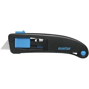Cutter Maxisafe, mit vollautomatischem Klingenrückzug, schwarz, ab 2 Stk Martor