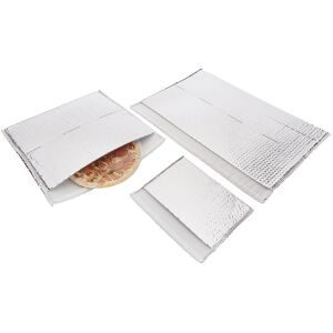 Luftpolster-Thermobeutel, aluminiumbeschichtet, VE 10 Stk, LxB 400 x 400 mm, ab 100 VE ratioform