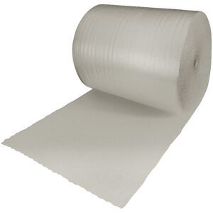 Luftpolsterfolie 50 % recycelt, 2-lagig, 70 µm, Rollenbreite 1200 mm, Länge 60 m, ab 5 Stk ratioform
