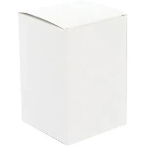 Faltschachtel aus Vollpappe, 500 g/m², Innenmaße 100 x 100 x 150 mm, VE 100 Stk, ab 10 VE ratioform