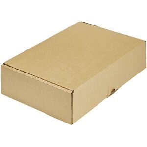 Klappbox, 1-wellig, braun, Innenmaße 301 x 213 x 45 mm, VE 25 Stk, ab 5 VE ratioform terra