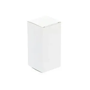 Faltschachtel aus Vollpappe, 400 g/m², Innenmaße 40 x 40 x 80 mm, VE 100 Stk ratioform
