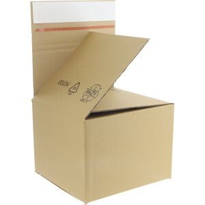 Readybox Karton, mit Selbstklebeverschluss, LxBxH 410 x 260 x 174 mm, B4+, Palette mit VE 260 Stk ratioform