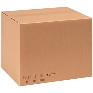 Wellpapp-Faltkarton, CO?-neutral, LxBxH 330 x 270 x 250 mm, 2-wellig, ab 200 Stk ratioform terra