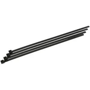 Kabelbinder, wiederverwendbar, VE 25 Stk, LxB 196 x 4,8 mm, schwarz, ab 20 VE ratioform