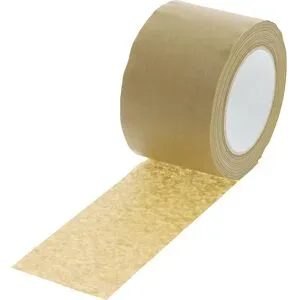 Papier-Packband E-Commerce, fadenverstärkt, Naturkautschuk, Bandbreite 75 mm, VE 6 Stk à 50 m, ab 10 VE ratioform