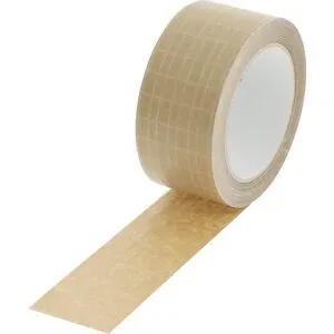 Papier-Packband E-Commerce, kreuzverstärkt, Hotmelt, Bandbreite 50 mm, VE 6 Stk à 25 m, ab 50 VE ratioform