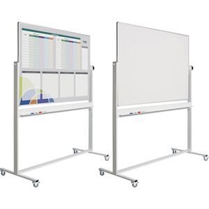 Individuell bedruckte Drehtafel, mobil, einseitig bedruckt, BxH 2200 x 1200 mm eurokraft pro