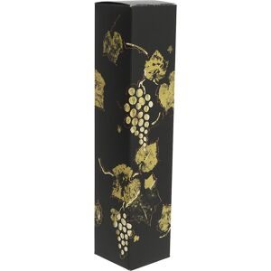 Flaschen-Geschenkfaltschachtel Goldener Wein, VE 25 Stk, für 2 Flaschen, Innen-LxB 360 x 168 mm, ab 5 VE ratioform