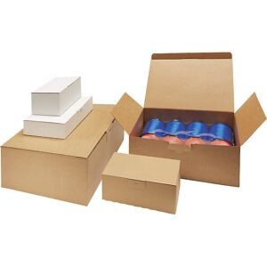 Blitzbox, braun, Innenmaße 344 x 294 x 140 mm, Palette mit VE 400 Stk ratioform flow