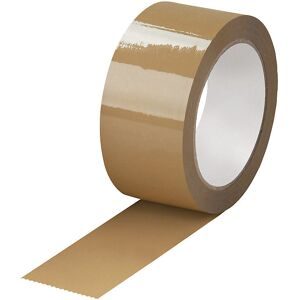 PP-Packband High-Tack, Naturkautschuk, VE 6 Rollen, braun, Bandbreite 50 mm, ab 6 VE ratioform