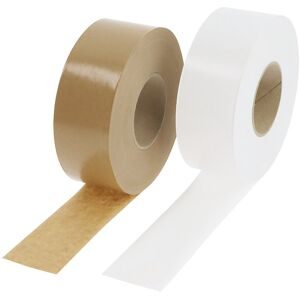 Nassklebeband, Papiergewicht 75 g/m², weiß, Bandbreite 60 mm, Palette mit VE 384 Stk ratioform terra