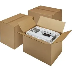 Wellpapp-Faltkarton, Länge 600 bis 799 mm, LxBxH 700 x 500 x 700 mm, 2-wellig, ab 20 Stk ratioform terra