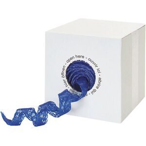 POLY-NET® Schutznetz im Spendekarton, Rollenlänge 25 m, dickfädig, blau, für Ø 15 - 25 mm, ab 6 Stk ratioform