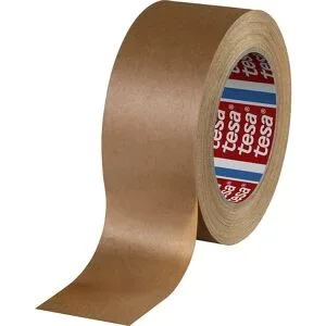 Papier-Packband, tesa® 60408, VE 36 Rollen, braun, Bandbreite 50 mm, ab 3 VE tesa