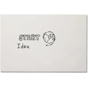 Whiteboard, rahmenlos, Stahl lackiert, weiß, BxHxT 1480 x 980 x 3 mm SMIT VISUAL