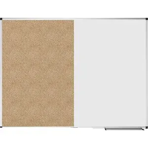 Legamaster Kombi-Board UNITE 120 x 90 cm Braun, Weiss