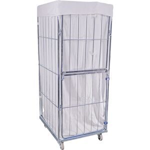 kaiserkraft Wäschesack, für Wäschecontainer, HxBxT 1580 x 720 x 555 mm, weiß