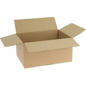 kaiserkraft Blitzboden-Aufrichtekarton, 1-wellig, Innen-LxBxH 390 x 257 x 149 mm, ab 25 Stk