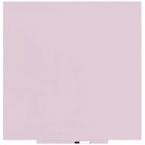 kaiserkraft Whiteboard Skincolor, BASIC-Version - Stahlblech, lackiert, BxH 1290 x 1290 mm, rosa