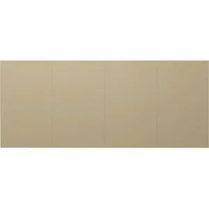 Design XXL-Whiteboard Sharp Wall, HxT 1980 x 10 mm, rahmenlos, Breite 3920 mm, braun Chameleon