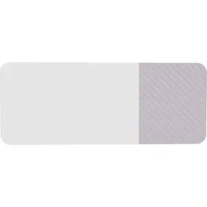 Whiteboard Curve Combi, HxT 1980 x 10 mm, rahmenlos, Breite 3920 mm, weiß Chameleon