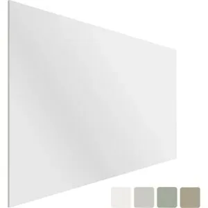 Whiteboard SHARP, rahmenlos, mit geraden Ecken, BxH 1180 x 1180 mm, weiß Chameleon