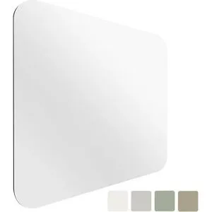 Whiteboard CURVE, rahmenlos, mit abgerundeten Ecken, BxH 1480 x 1180 mm, weiß Chameleon