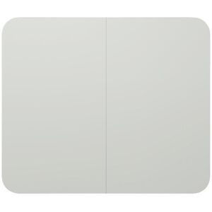 Design-XXL-Whiteboard VisuWall Curve, Stahlblech, emailliert, BxH 2940 x 1980 mm, grau Chameleon