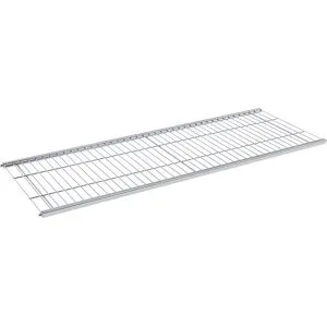 kaiserkraft Drahtgitterzwischenboden, L x B 1282 x 450 mm, zum Anschrauben, ohne Aufkantung