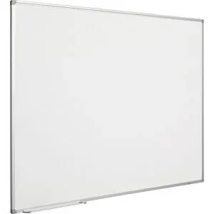 Whiteboard Economy, Stahlblech, lackiert, BxH 600 x 450 mm eurokraft pro