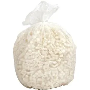 kaiserkraft Mülleimerbeutel, HDPE, 10 µm, 65 l, BxH 630 x 850 mm, weiß, VE 360 Stk