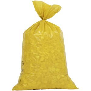 kaiserkraft Abfallsäcke, LDPE, 70 l, 60 µm, BxL 575 x 1000 mm, VE 250 Stk, gelb