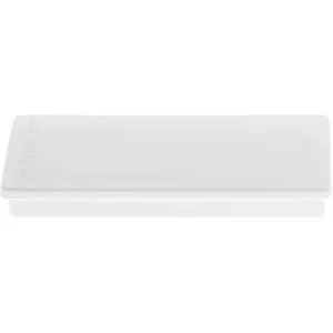 Rechteck-Magnet, BxLxH 22 x 55 x 8 mm, VE 60 Stk, weiß magnetoplan