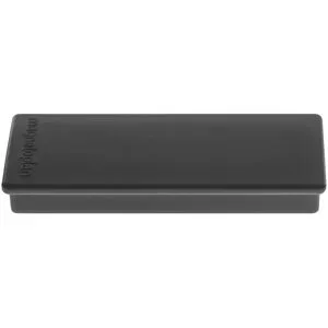 Rechteck-Magnet, BxLxH 22 x 55 x 8 mm, VE 60 Stk, schwarz magnetoplan
