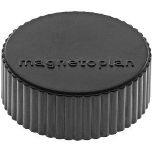 Magnet DISCOFIX MAGNUM, Ø 34 mm, VE 50 Stk, schwarz magnetoplan