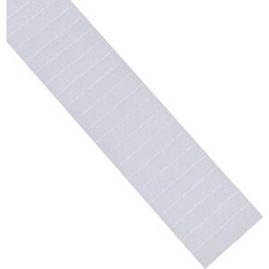 Einsteckschilder, HxB 15 x 60 mm, VE 575 Stk, weiß magnetoplan