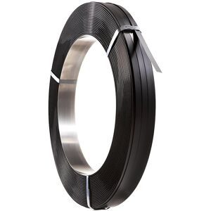 Stahlband, für Bandabroller, Packenwicklung, lackiert, Bandbreite 19 mm ratioform