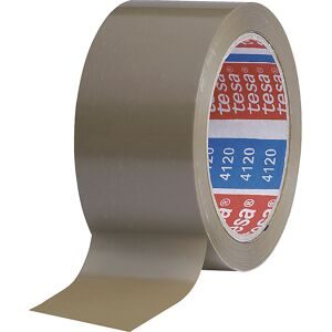 PVC-Packband, tesapack® 4120, VE 36 Rollen, braun, Bandbreite 50 mm tesa