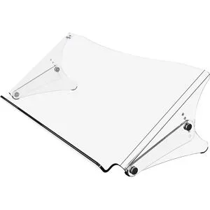 Dokumentenhalter ERGODOC®, höhenverstellbar 136 - 206 mm, transparent klar Dataflex