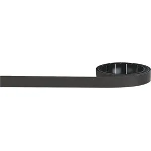 magnetoflex®-Band, Breite 10 mm, VE 10 Rollen, schwarz magnetoplan