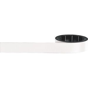 magnetoflex®-Band, Breite 15 mm, VE 10 Rollen, weiß magnetoplan