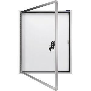 Schaukasten CC, mit Sicherheitsglas, Kapazität 6 x DIN A4 magnetoplan